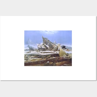 The Sea of Ice - Caspar David Friedrich Posters and Art